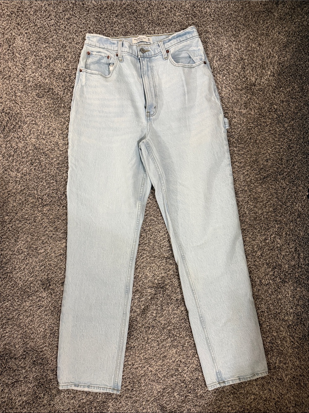Abercrombie & Fitch high rise straight
